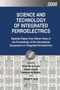 Cover: Science and Technology of Integrated Ferroelectrics - CRC Press