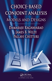 Enlarge image Cover: Choice-Based Conjoint Analysis - Chapman and Hall