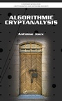 Cover: Algorithmic Cryptanalysis - Chapman and Hall
