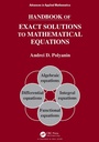 Cover: Handbook of Exact Solutions to Mathematical Equations - Chapman and Hall