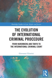 Abbildung von: The Evolution of International Criminal Procedure - Routledge