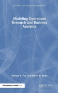 Cover: Modeling Operations Research and Business Analytics - Chapman & Hall/CRC