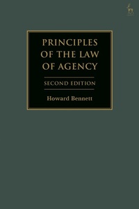 Abbildung von: Principles of the Law of Agency - Hart Publishing