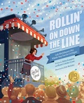 Cover: Rollin' on Down the Line - Sleeping Bear Press