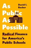 Cover: As Public as Possible - The New Press