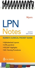 Cover: LPN Notes - F.A. Davis Company