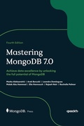 Cover: Mastering MongoDB 7.0 - Packt Publishing