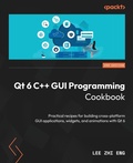 Cover: Qt 6 C++ GUI Programming Cookbook - Packt Publishing