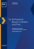 Cover: 14. Kolloquium Bauen in Boden und Fels - expert verlag ein Imprint von Narr Francke Attempto Verlag