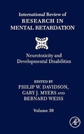 Cover: International Review of Research in Mental Retardation: Volume 30 - Academic Press