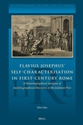 Cover: Flavius Josephus' Self-Characterisation in First-Century Rome - Brill