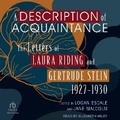 Cover: A Description of Acquaintance - Tantor Audio