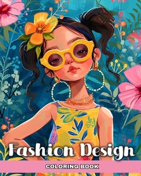 Abbildung von: Fashion Design Coloring Book - Blurb