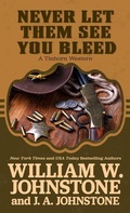 Cover: Never Let Them See You Bleed - Thorndike Press Large Print