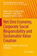 Cover: Net Zero Economy, Corporate Social Responsibility and Sustainable Value Creation - Springer