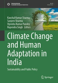 Enlarge image Cover: Climate Change and Human Adaptation in India - Springer