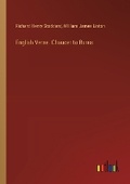 Cover: English Verse. Chaucer to Burns - Outlook Verlag