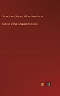 Cover: English Verse. Chaucer to Burns - Outlook Verlag