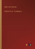 Cover: English Verse. Translations - Outlook Verlag