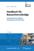 Cover: Handbuch f&uuml;r Bausachverst&auml;ndige - Fraunhofer IRB Verlag