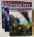 Cover: STAHLZEIT B&auml;nde 1-3: Schicksalsschlacht Kursk - Die Ostfront brennt! - D-Day: Die Invasion - HJB