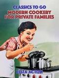 Cover: Modern Cookery For Private Families - OTB eBook publishing