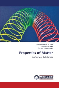 Abbildung von: Properties of Matter - LAP Lambert Academic Publishing