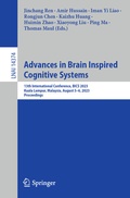 Cover: Advances in Brain Inspired Cognitive Systems - Springer
