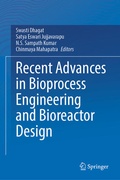 Cover: Recent Advances in Bioprocess Engineering and Bioreactor Design - Springer