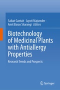 Cover: Biotechnology of Medicinal Plants with Antiallergy Properties - Springer