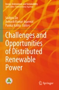 Cover: Challenges and Opportunities of Distributed Renewable Power - Springer