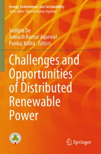 Enlarge image Cover: Challenges and Opportunities of Distributed Renewable Power - Springer