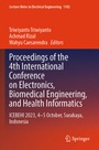 Cover: Proceedings of the 4th International Conference on Electronics, Biomedical Engineering, and Health Informatics - Springer
