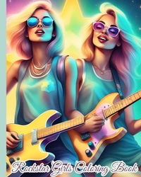Abbildung von: Rockstar Girls Coloring Book - Blurb