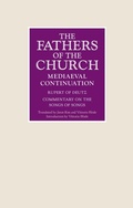 Cover: Commentary on the Songs of Songs - The Catholic University of America Press
