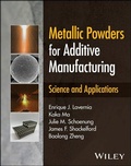Cover: Metallic Powders for Additive Manufacturing - Wiley