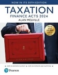 Cover: Taxation: Finance Act 2024, 30th edition + MyLab Taxation + Pearson eText - Pearson Education Limited