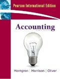 Cover: Accounting, Chapters 1-23, Complete Book - Pearson