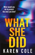 Cover: What She Did - Quercus Publishing
