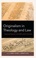 Cover: Originalism in Theology and Law - Lexington Books
