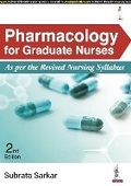 Cover: Pharmacology for Graduate Nurses - Jaypee Brothers Medical Publishers