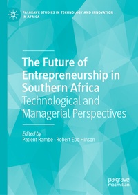 Abbildung von: The Future of Entrepreneurship in Southern Africa - Palgrave Macmillan