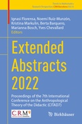 Cover: Extended Abstracts 2022 - Birkh&auml;user