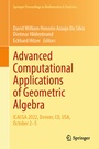 Cover: Advanced Computational Applications of Geometric Algebra - Springer