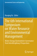 Cover: The 6th International Symposium on Water Resource and Environmental Management - Springer