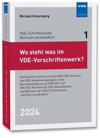 Abbildung von: Wo steht was im VDE-Vorschriftenwerk? 2024 - VDE Verlag