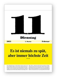 Abbildung von: Original-Leitspruch-Tages-Kalender 2025 - Bellaprint Verlag GmbH