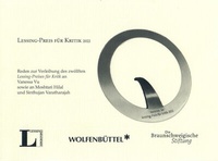 Enlarge image Cover: Lessing-Preis für Kritik 2022 - Lessing-Akademie