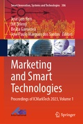 Cover: Marketing and Smart Technologies - Springer