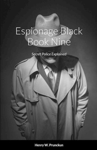 Abbildung von: Espionage Black Book Nine - Bibliologica Press